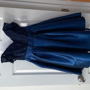 Blue dress, size medium